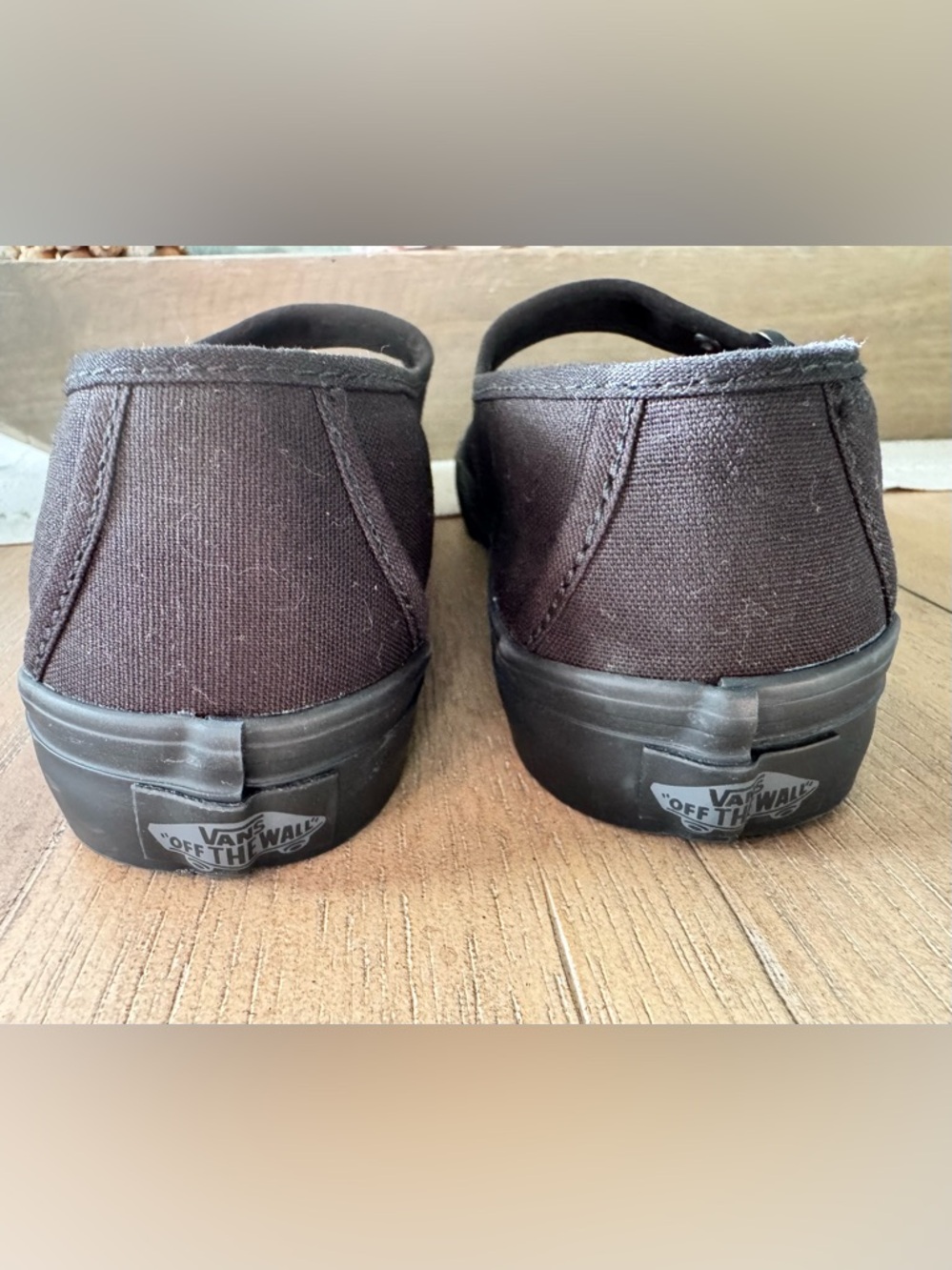 Vans Canvas Mary Jane Sneakers, All Black, NWOT, Women’s Size 9.5 (EUR 40.5) - Picture 8 of 13